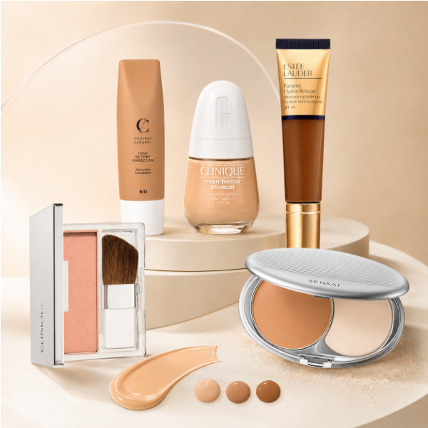 Bases de maquillaje y polvos