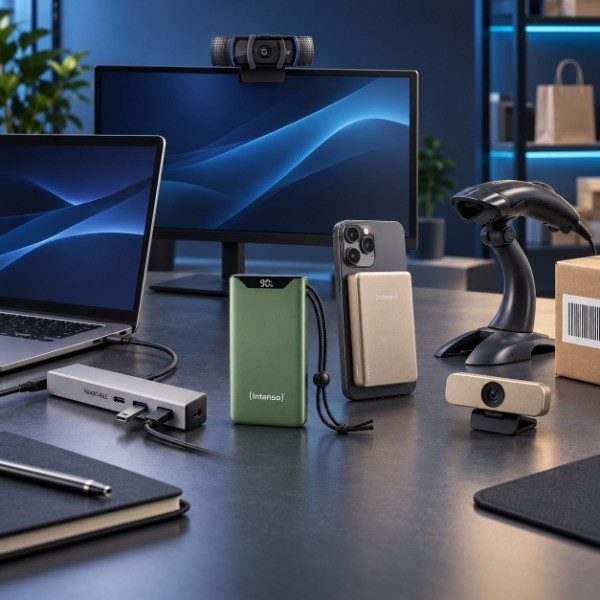 Power Banks, Webcams y Periféricos