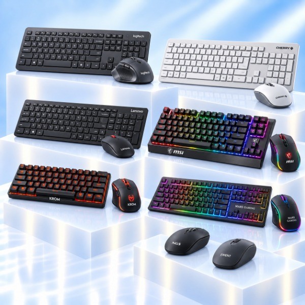 Teclados y Ratones